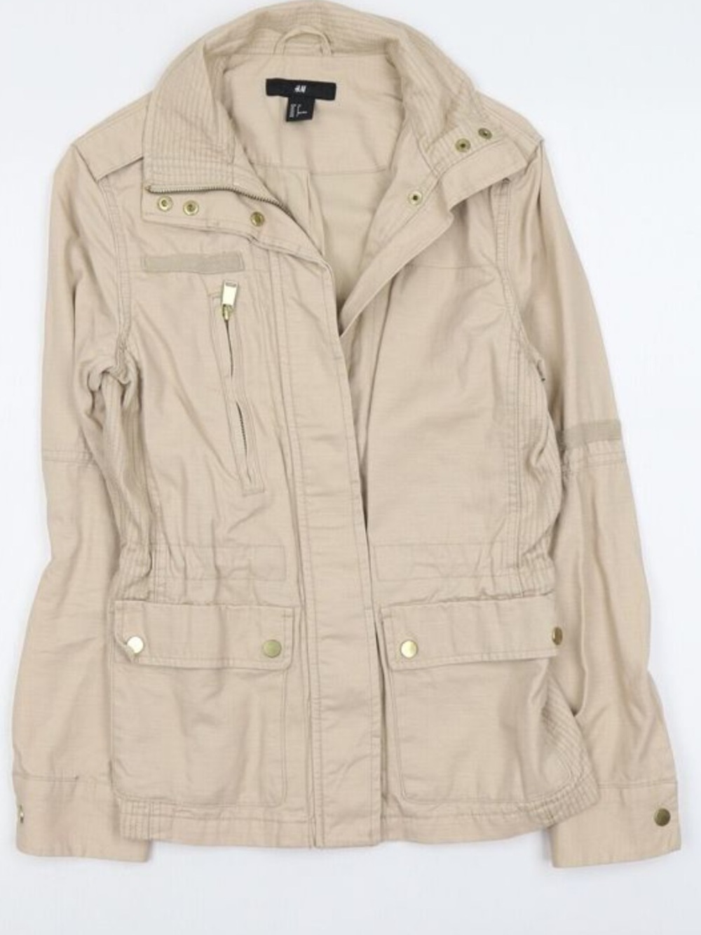 H&M Beige Utility Field Jacket